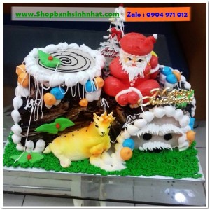 Bánh Kem Tặng Ngày Giáng Sinh - BR32